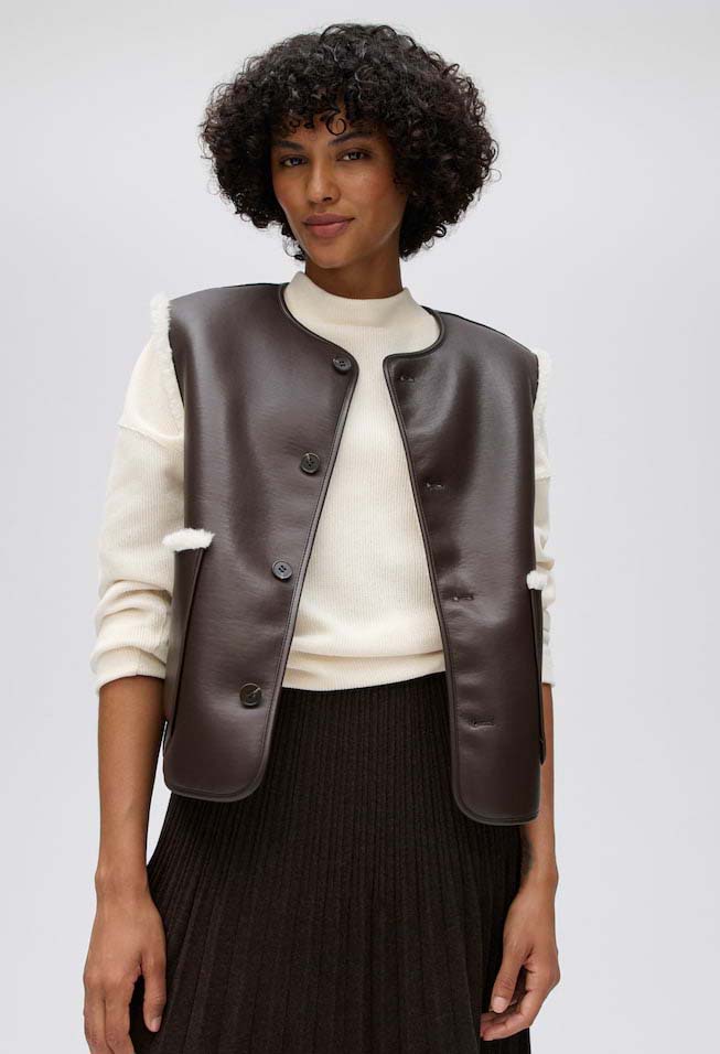 Washearly Reversible Style Slim Fit Waistcoat
