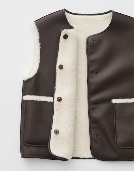 Washearly Reversible Style Slim Fit Waistcoat