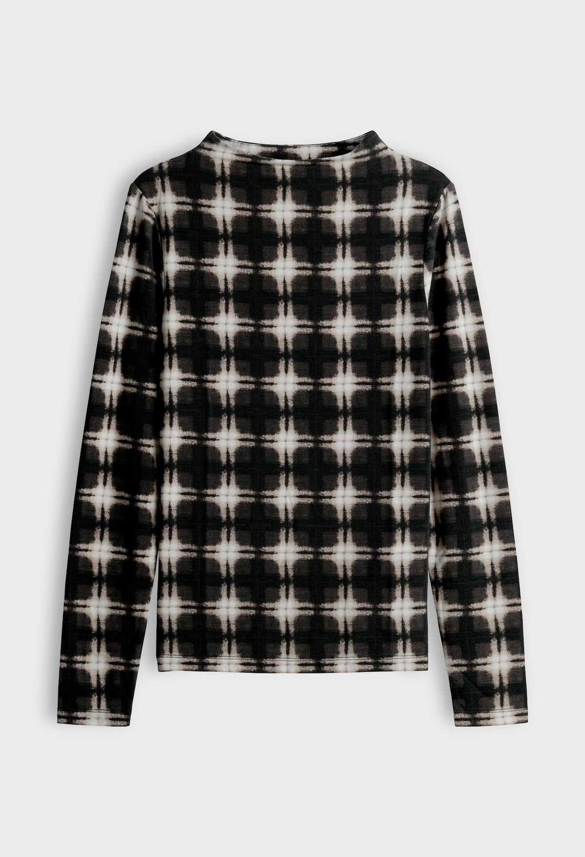 Secki Check Print Top