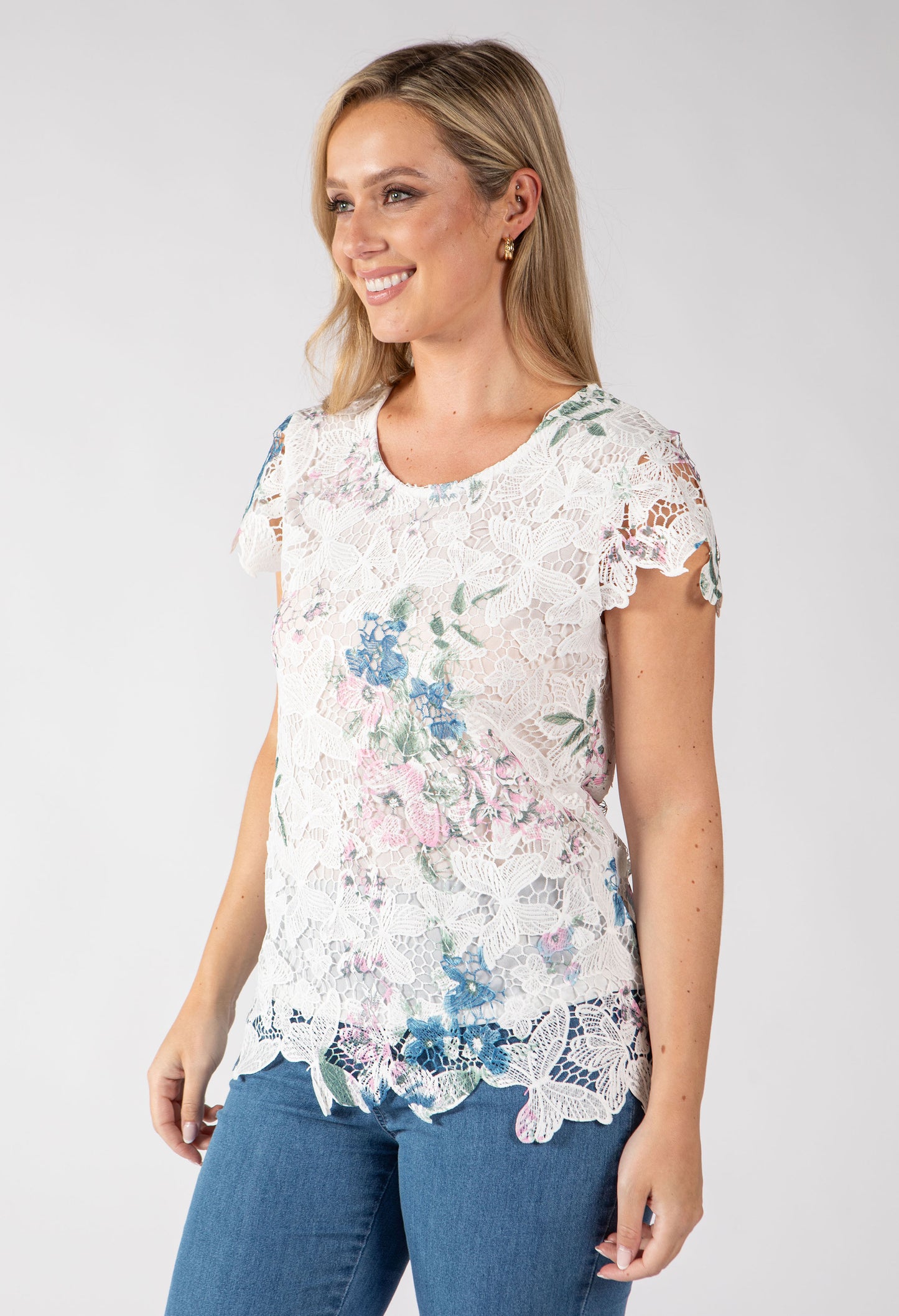 Floral Lace Top