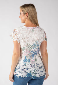 Floral Lace Top