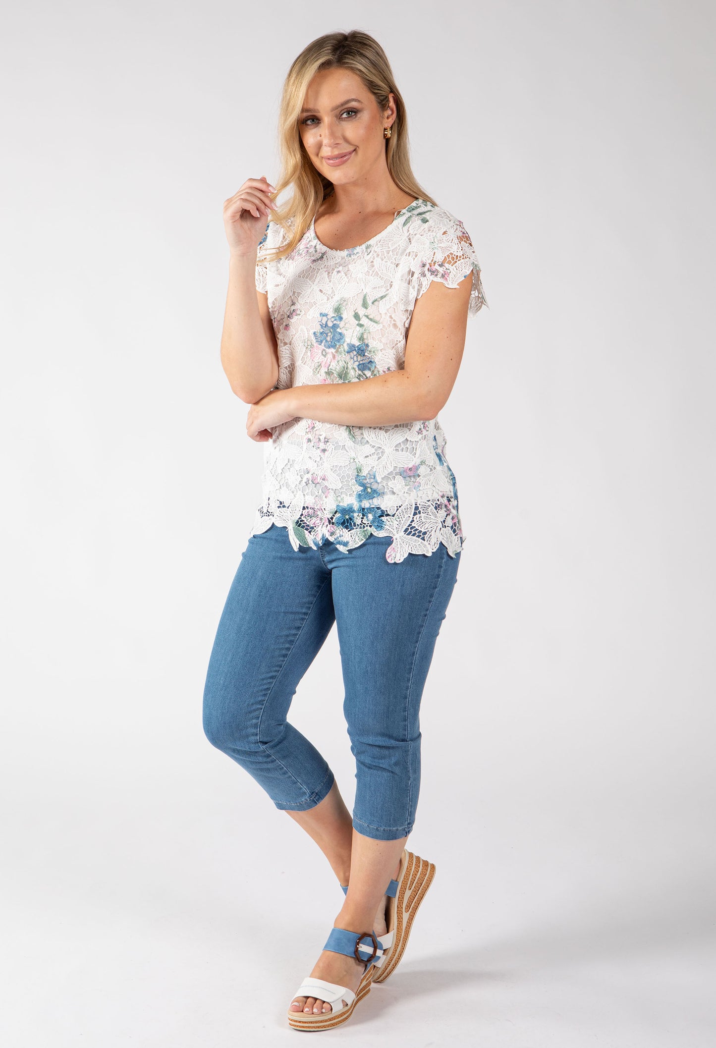 Floral Lace Top