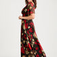 Isabelle Curve+ Float Sleeve Maxi Dress