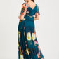 Isabelle Curve+ Float Sleeve Maxi Dress