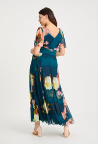 Isabelle Curve+ Float Sleeve Maxi Dress