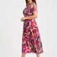 Liz Bolero Wrap Bodice Curve+ Midi Dress