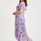 Tilly Angel Sleeve Sweetheart Curve+ Dress