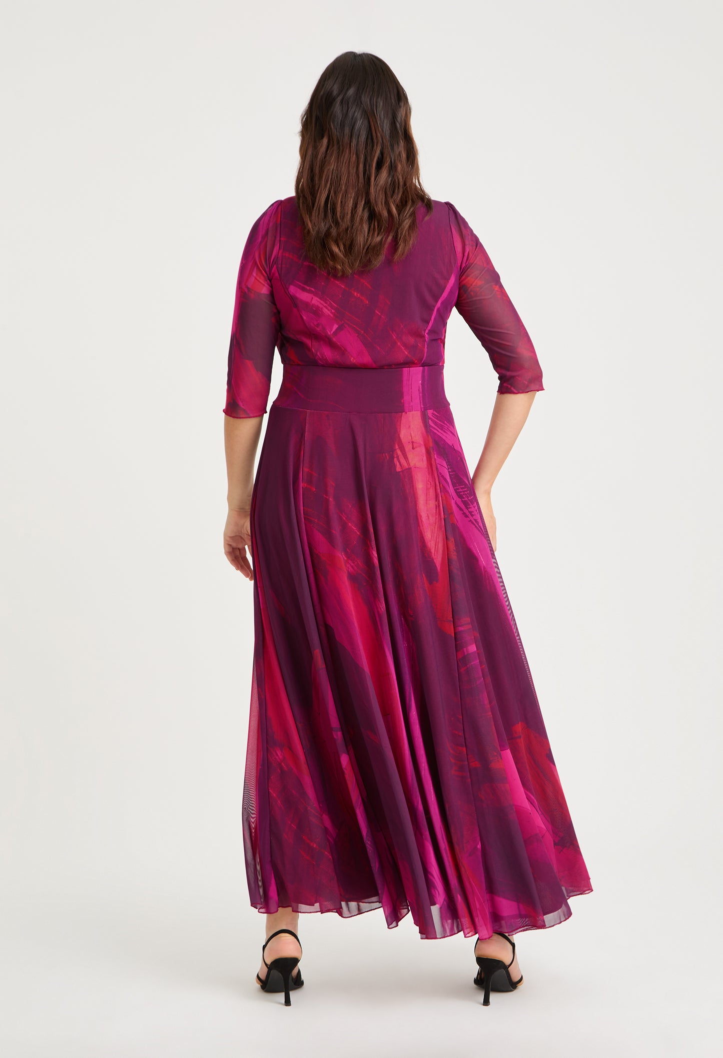 Elisabeth Bolero Wrap Curve+ Maxi Dress