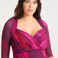 Elisabeth Bolero Wrap Curve+ Maxi Dress