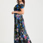 Jasmine Cold Shoulder Curve+ Maxi Dress