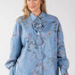Floral Denim Shirt