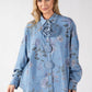 Floral Denim Shirt