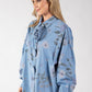 Floral Denim Shirt