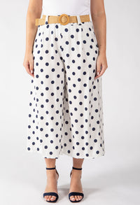 Polka Dot Culotte Trousers