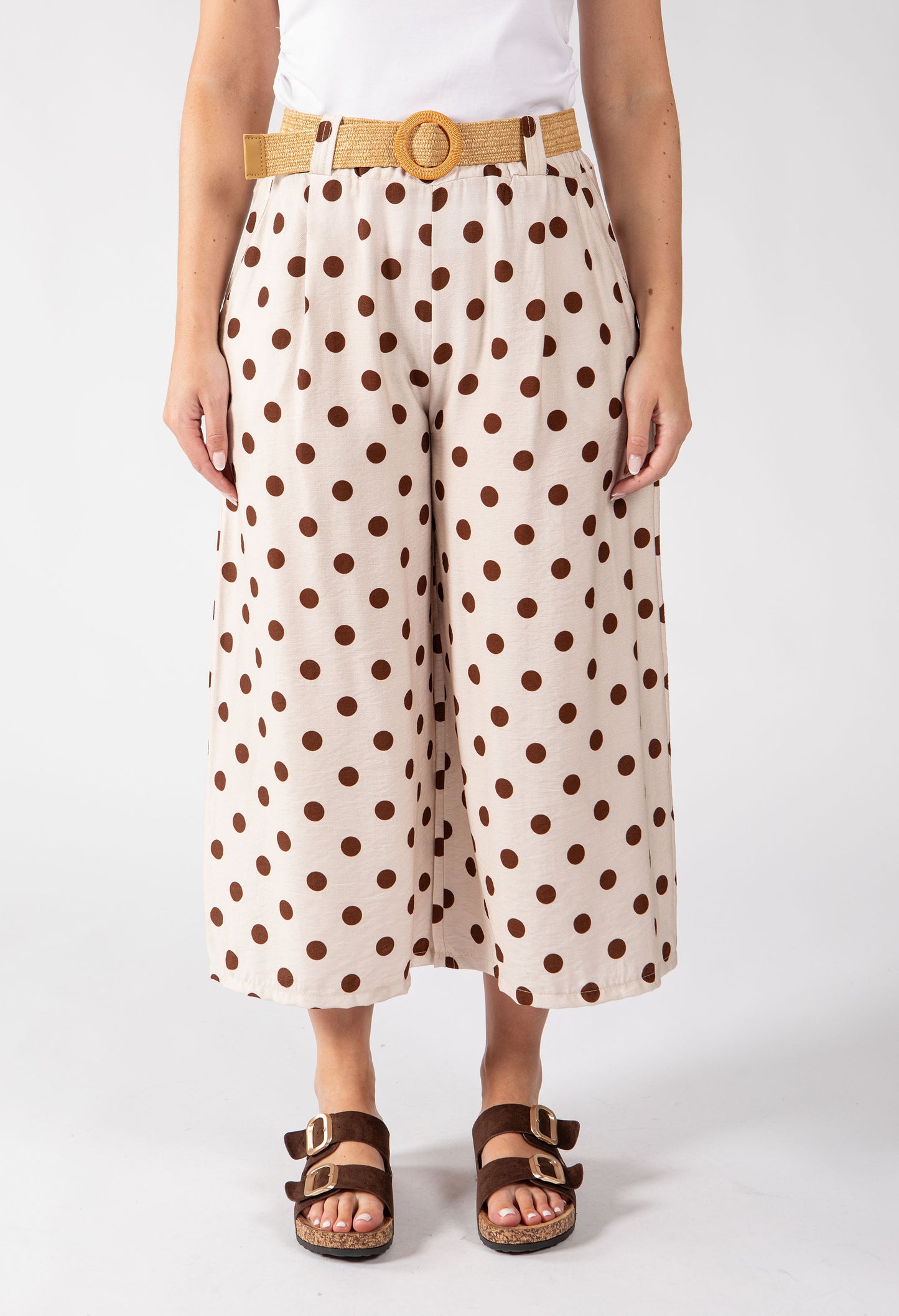 Polka Dot Culotte Trousers