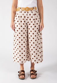 Polka Dot Culotte Trousers
