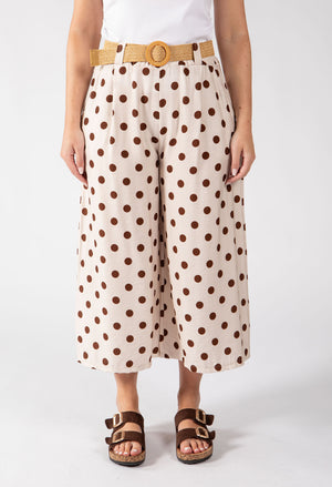 Polka Dot Culotte Trousers