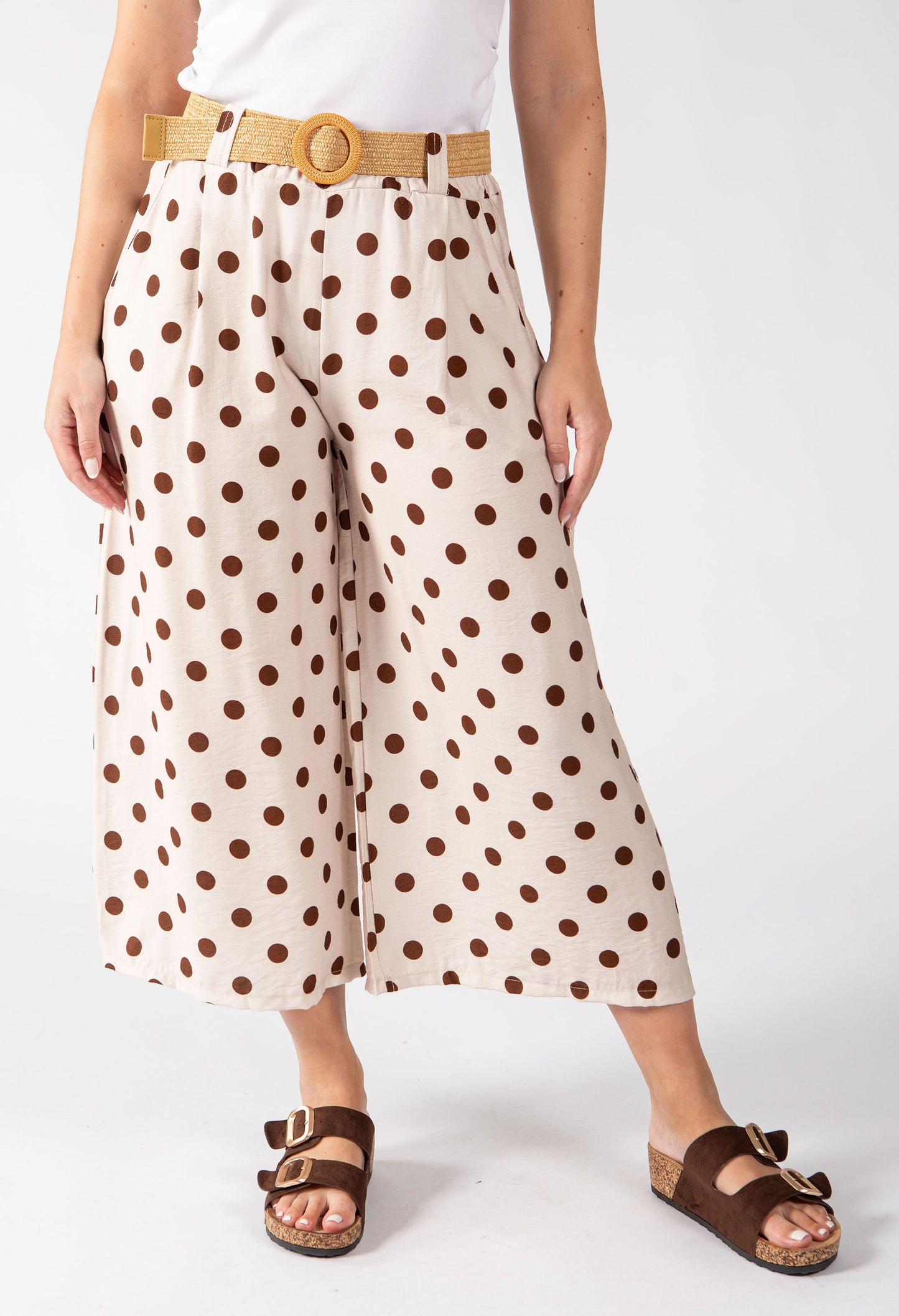 Polka Dot Culotte Trousers