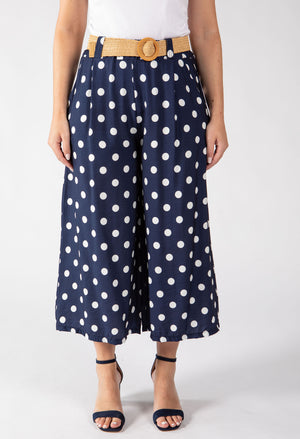 Polka Dot Culotte Trousers