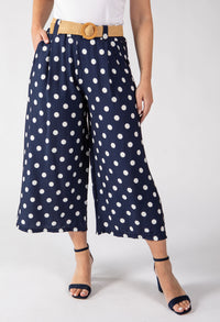 Polka Dot Culotte Trousers