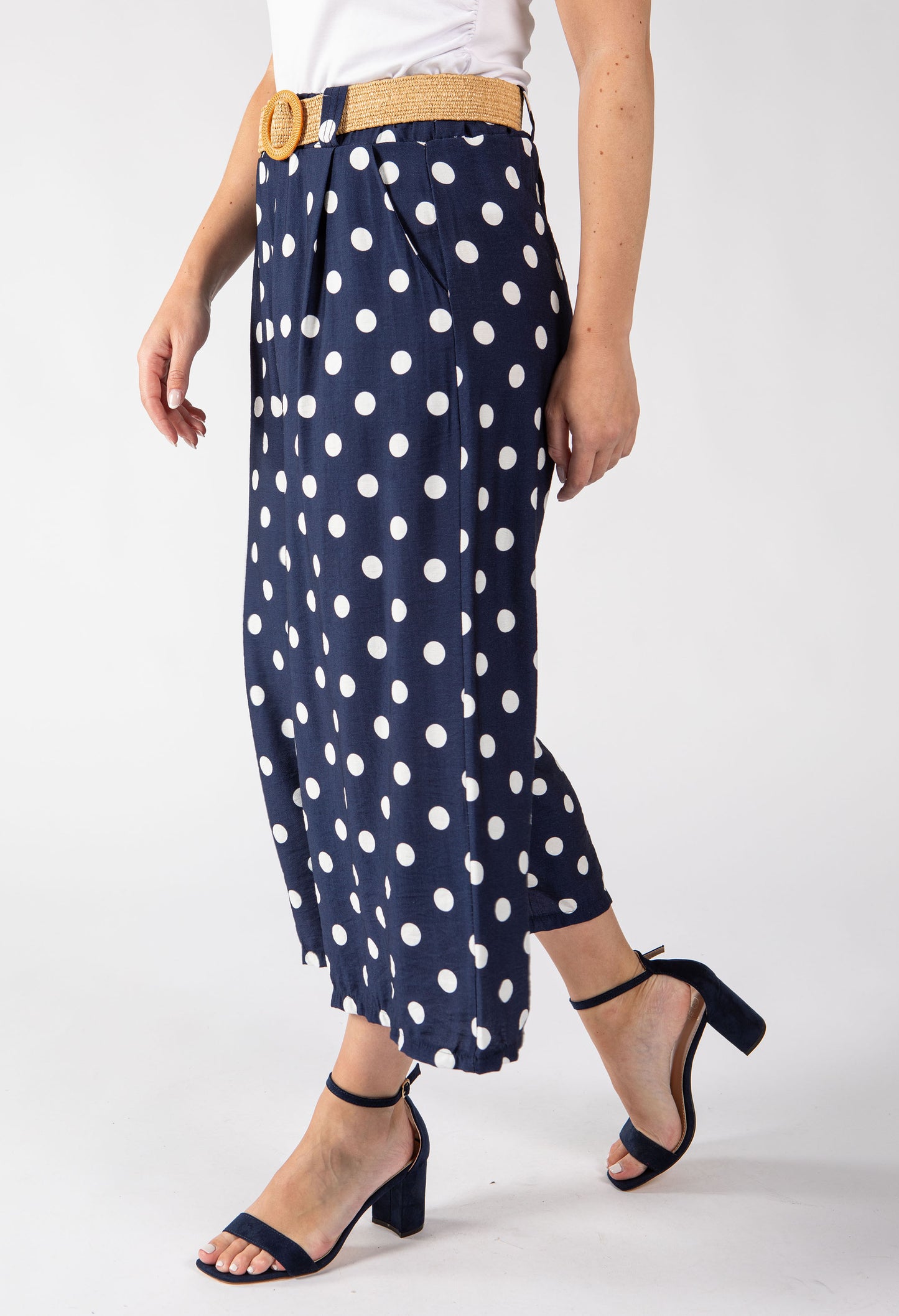 Polka Dot Culotte Trousers