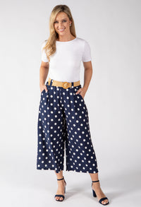 Polka Dot Culotte Trousers