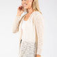 Open Knit Cardigan