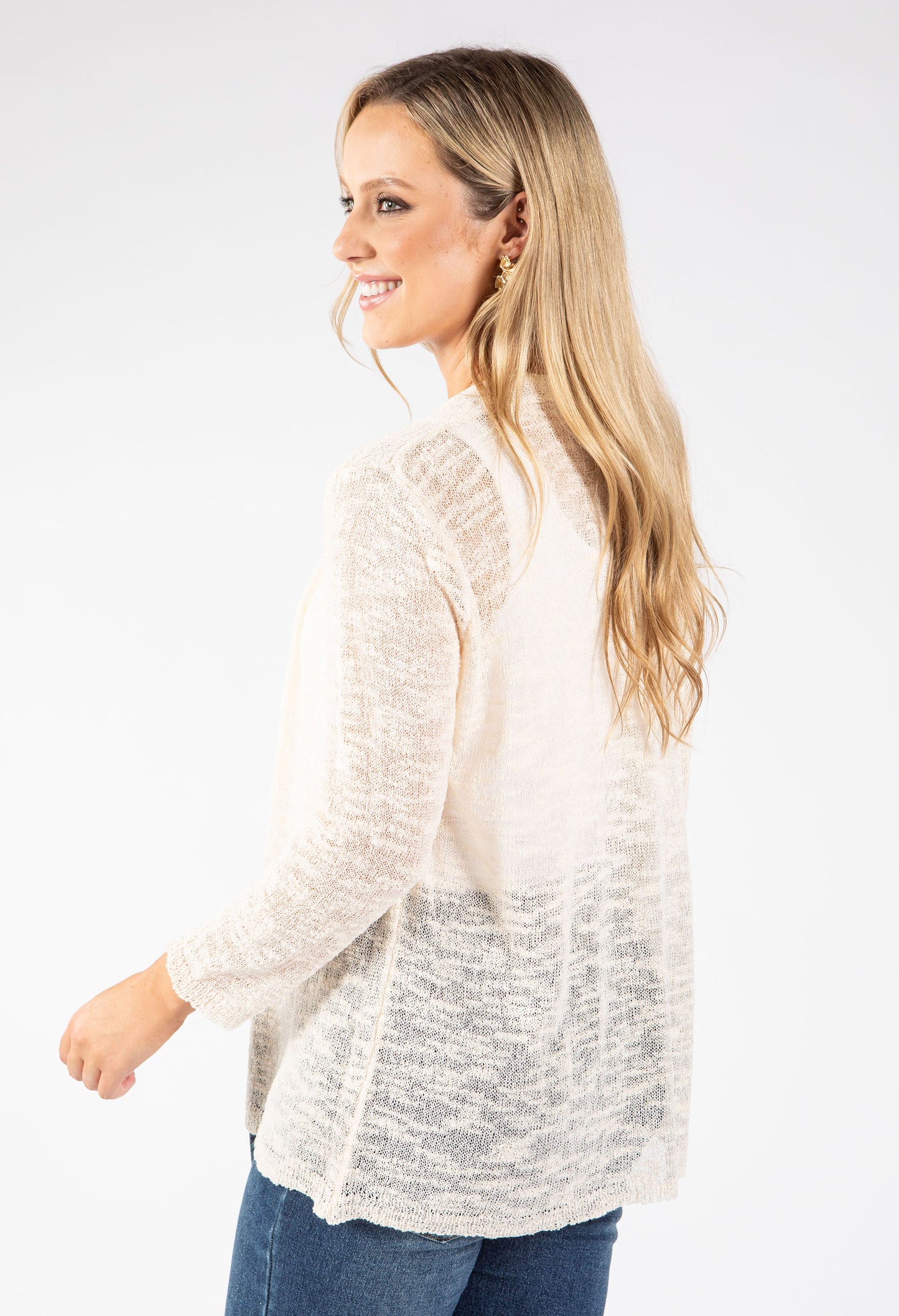 Open Knit Cardigan