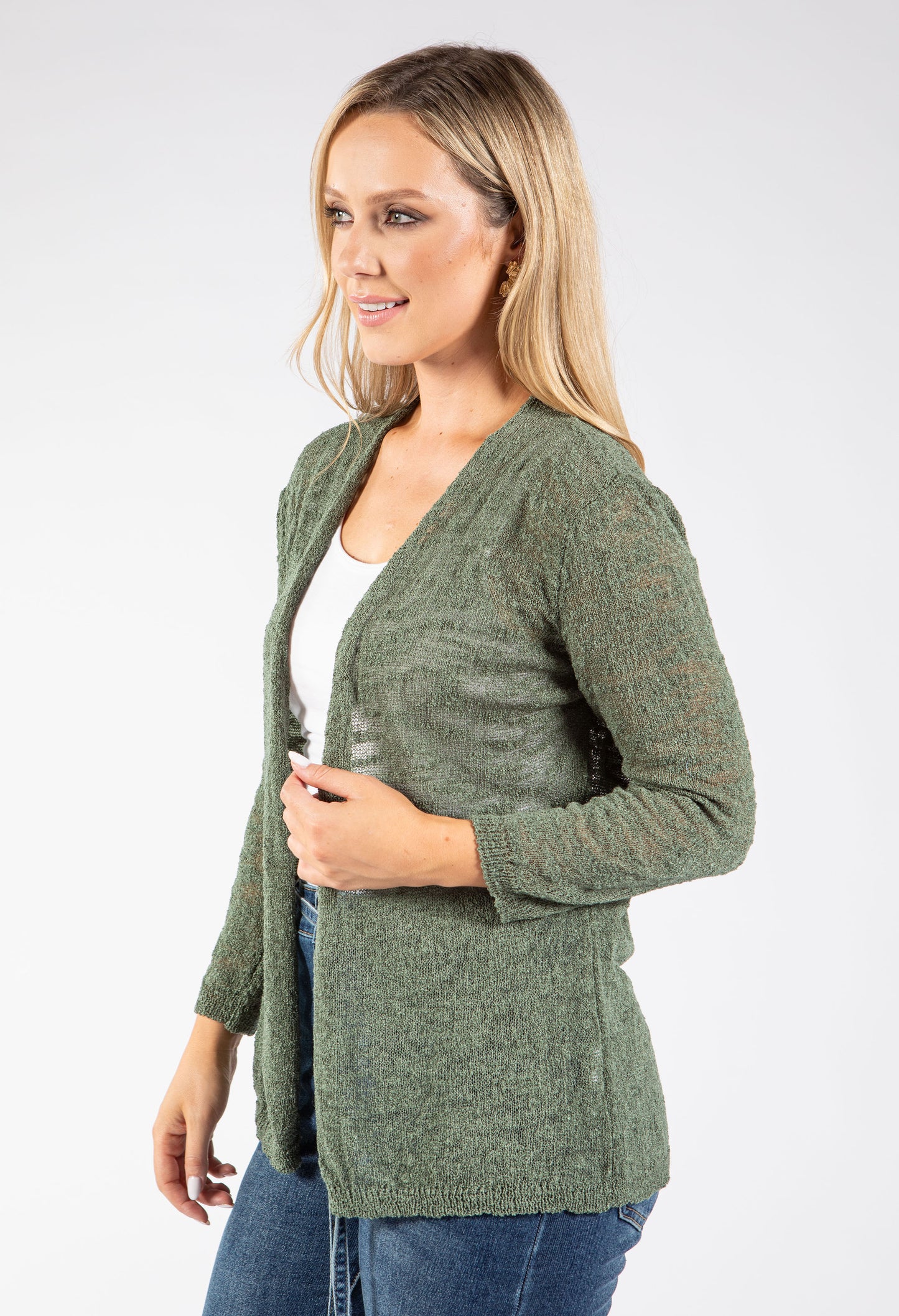 Open Knit Cardigan