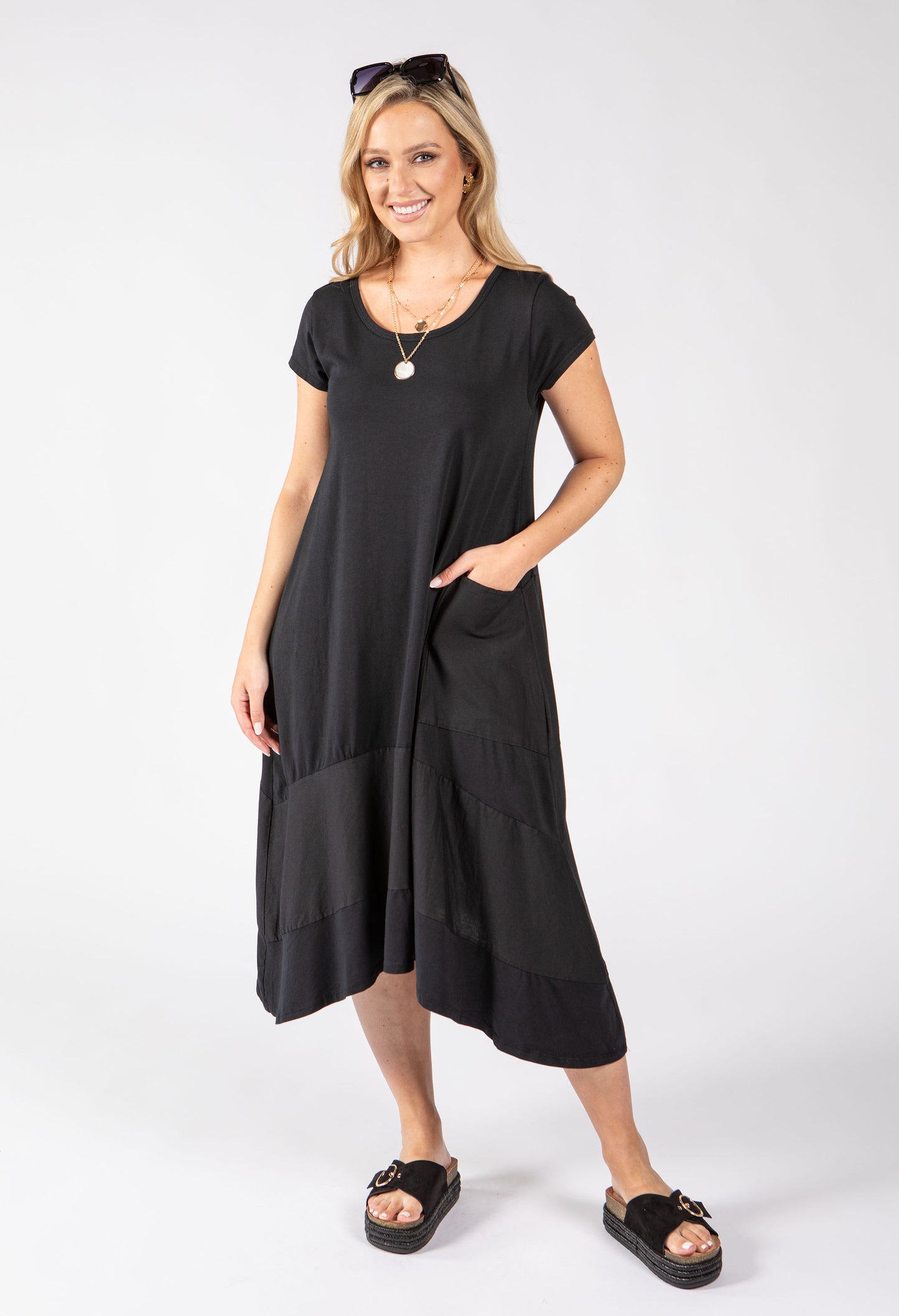 Short Sleeve Summer Dress