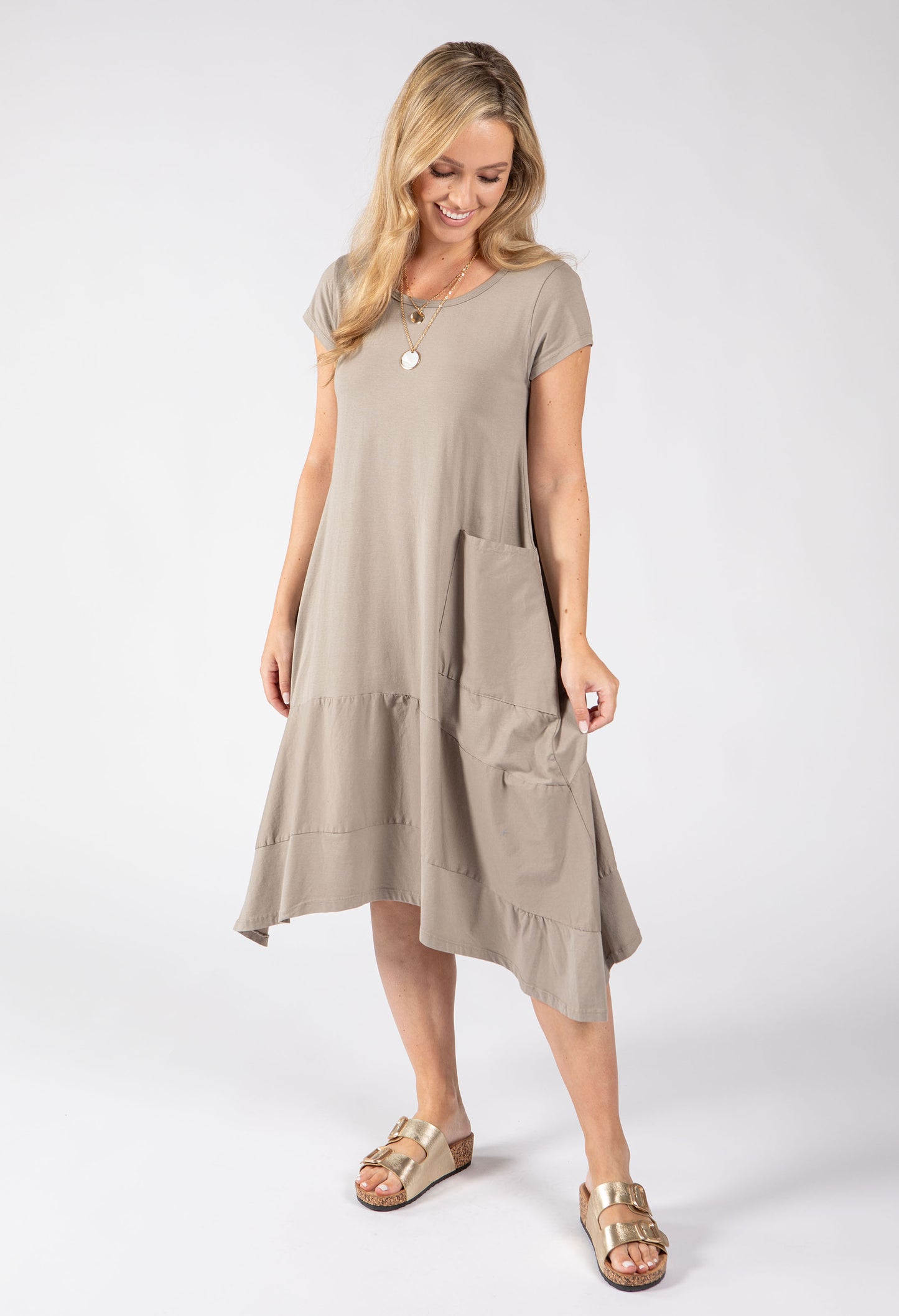 Short Sleeve Summer Dress