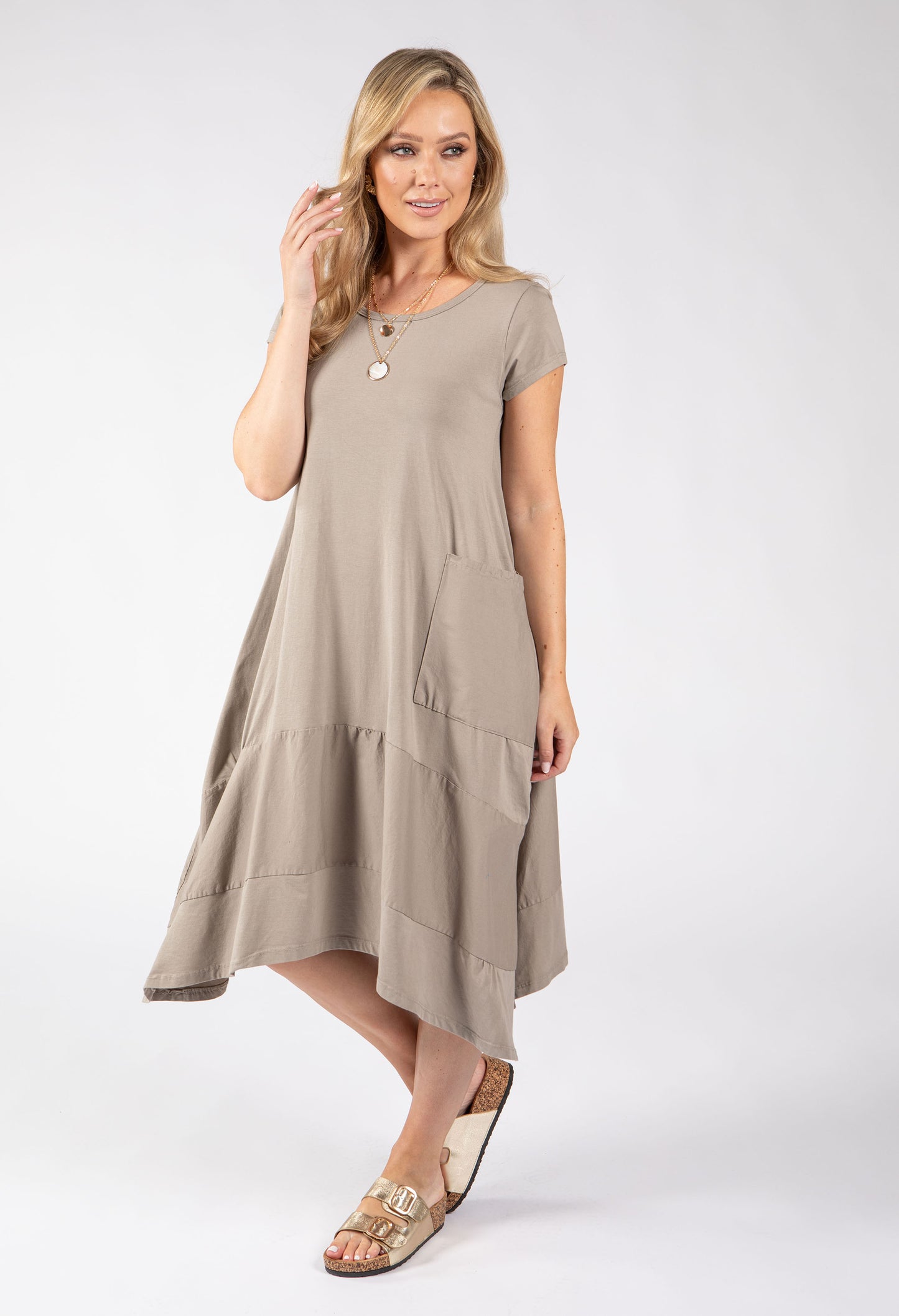 Short Sleeve Summer Dress