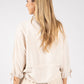 Adjustable Waist Bomber Jacket