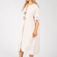 Linen Look Relaxed Dress