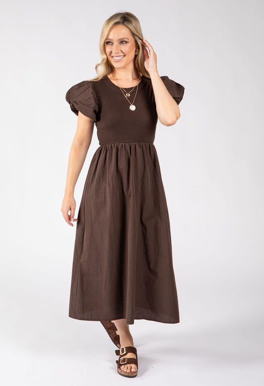 Puff Sleeve Summer Dress