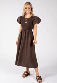 Puff Sleeve Summer Dress