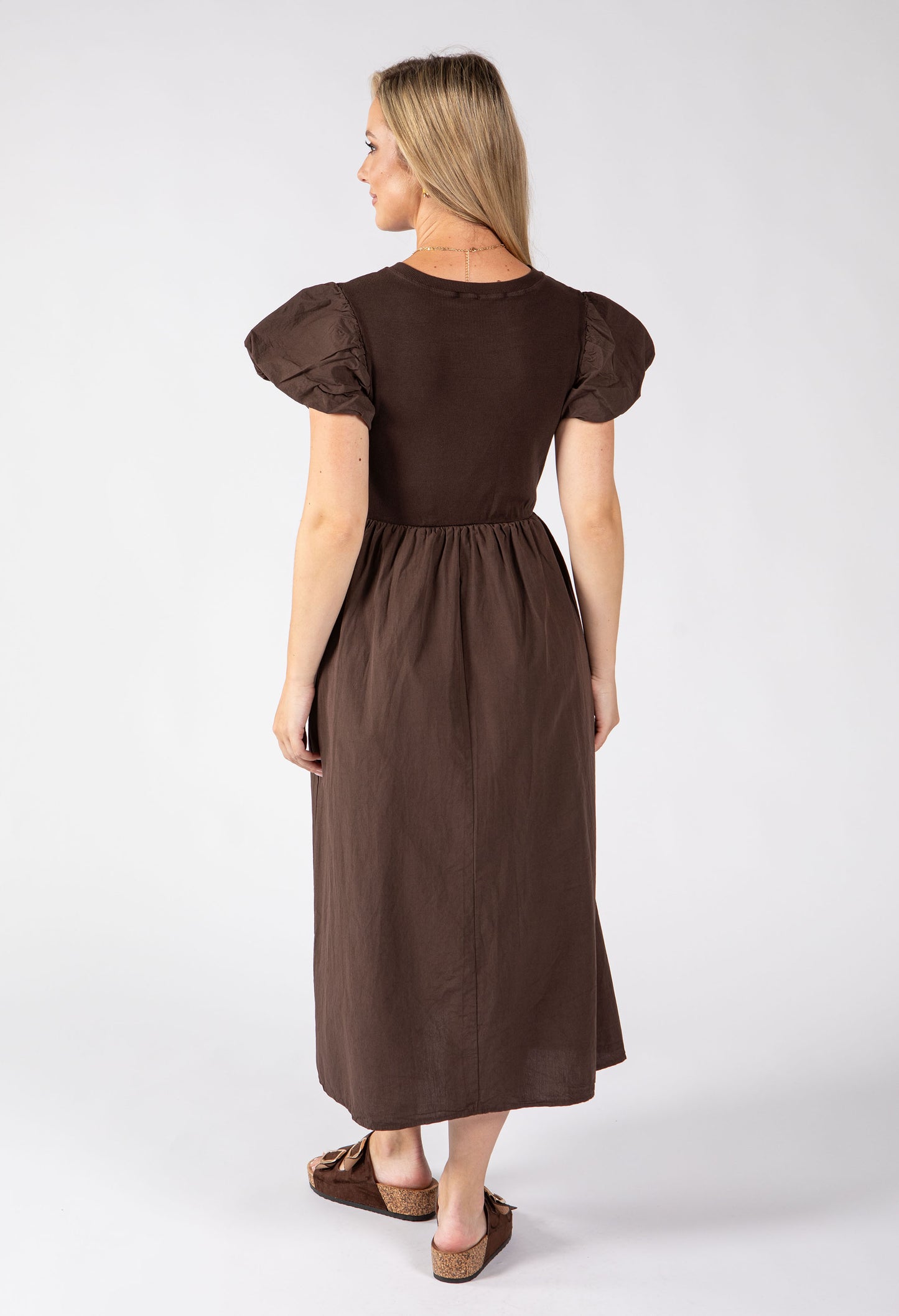 Puff Sleeve Summer Dress