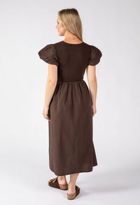 Puff Sleeve Summer Dress