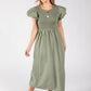 Puff Sleeve Summer Dress