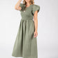 Puff Sleeve Summer Dress