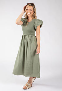 Puff Sleeve Summer Dress