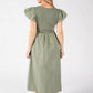 Puff Sleeve Summer Dress