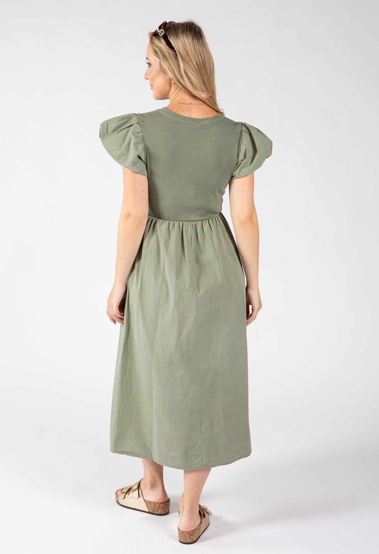 Puff Sleeve Summer Dress