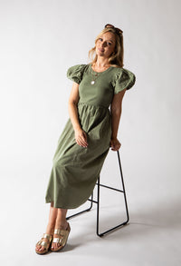 Puff Sleeve Summer Dress