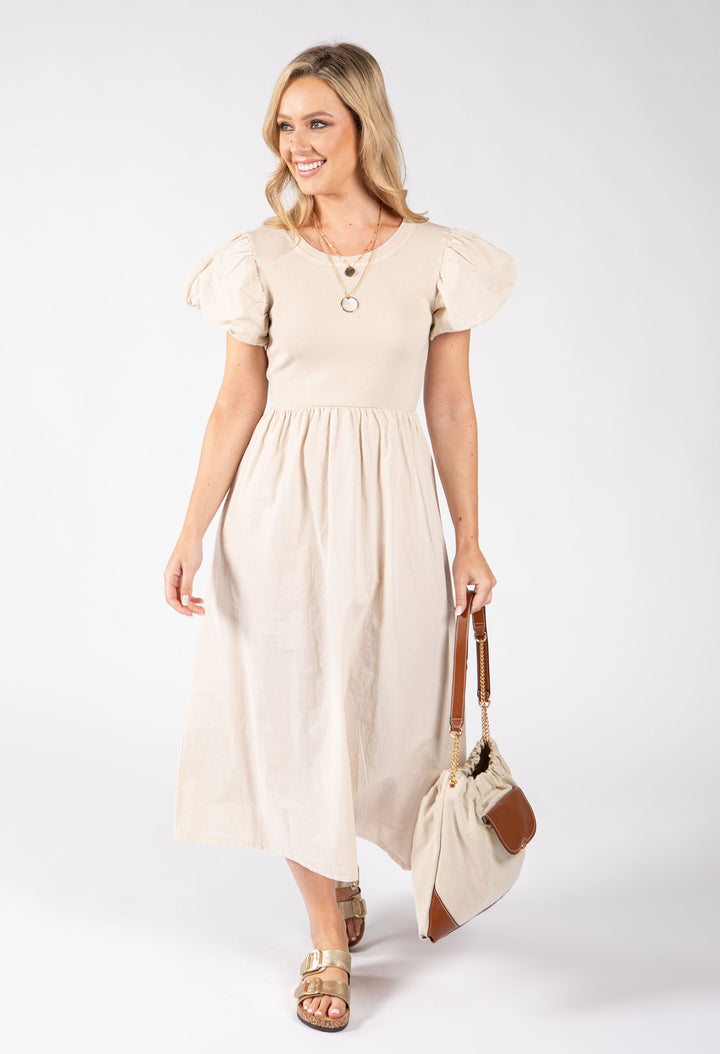 Puff Sleeve Summer Dress