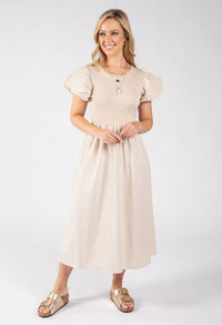 Puff Sleeve Summer Dress