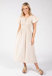 Puff Sleeve Summer Dress