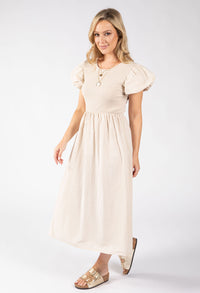 Puff Sleeve Summer Dress