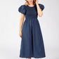 Puff Sleeve Summer Dress