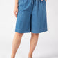 Denim Look Shorts
